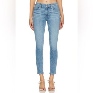 Paige Hoxton Ankle Jean Golden Age Light Wash Denim Size 30 Style #PAIG-WJ1630